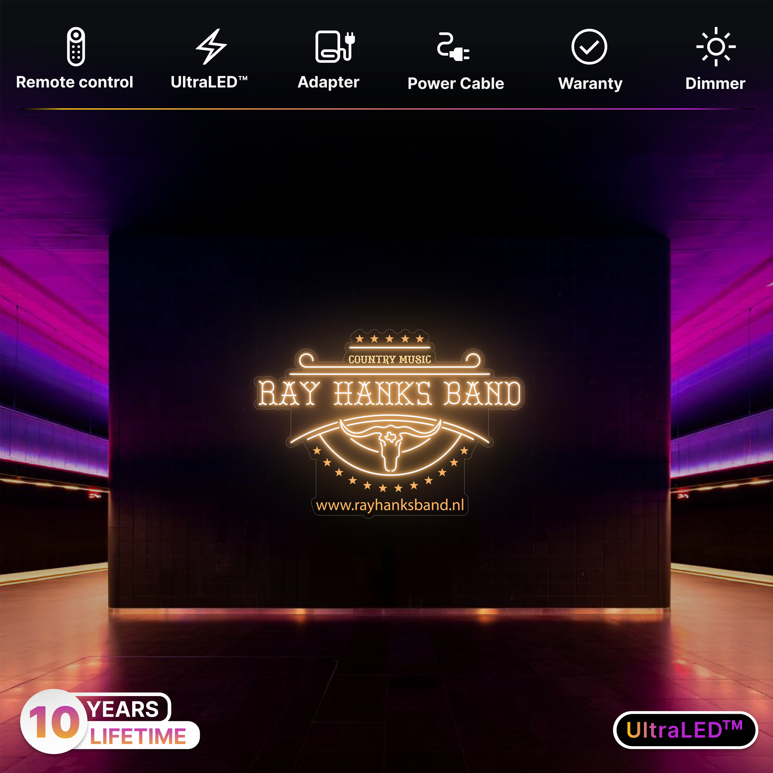 COUNTRY MUSIC RAY HANKS BAND