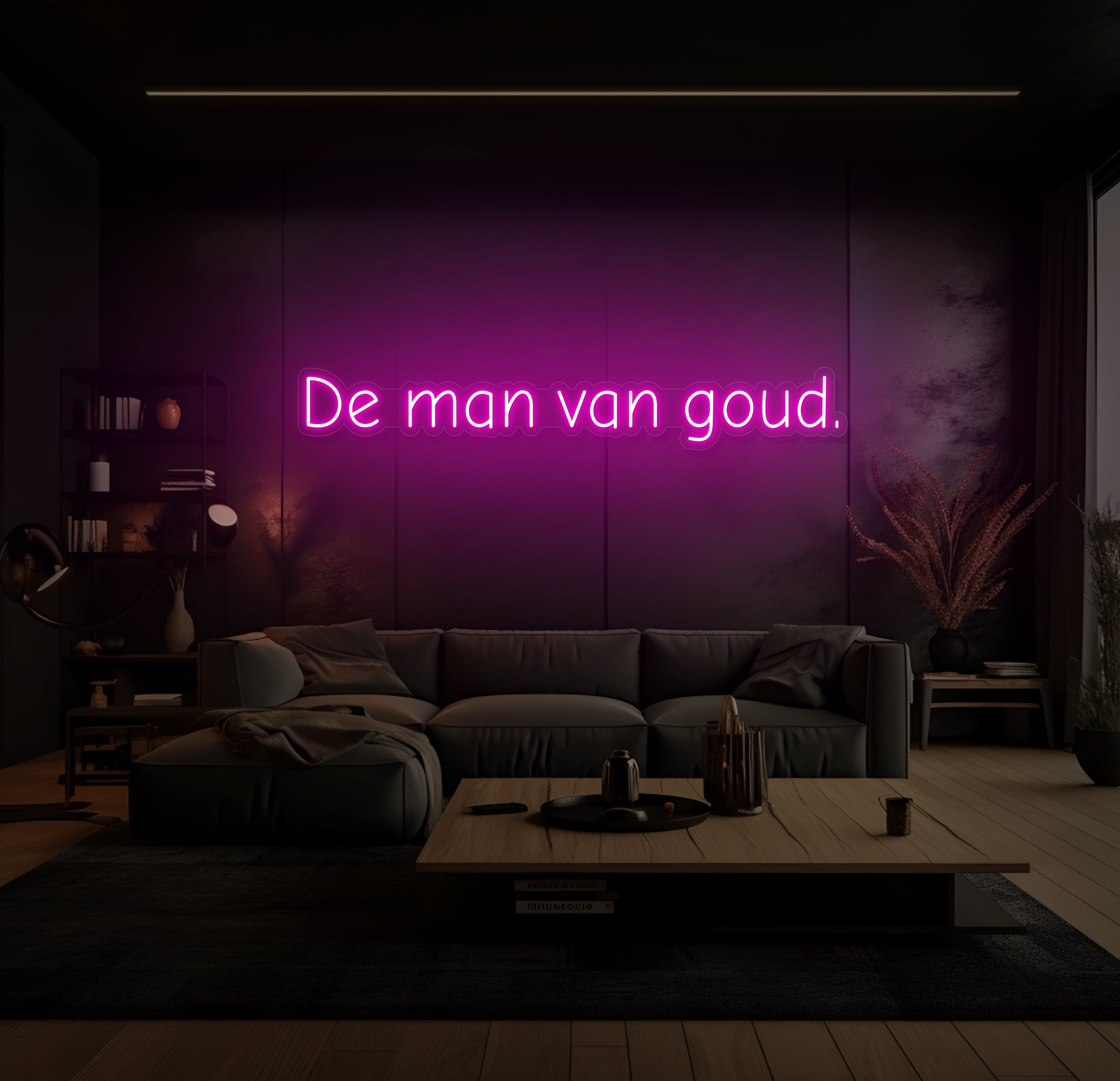 De man van goud.