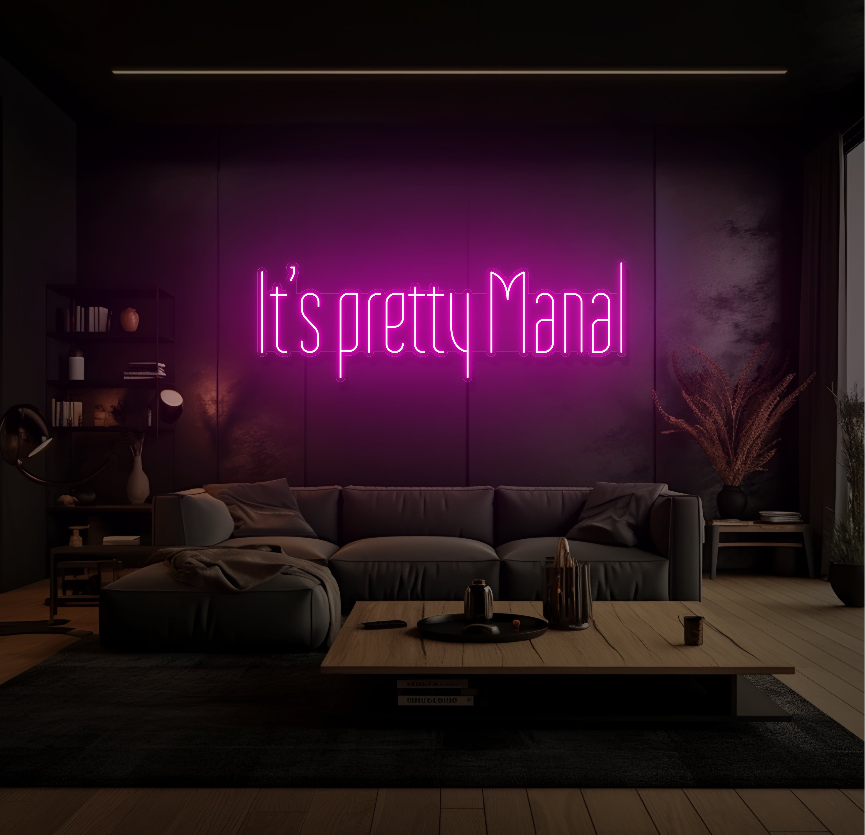 It’s pretty Manal
