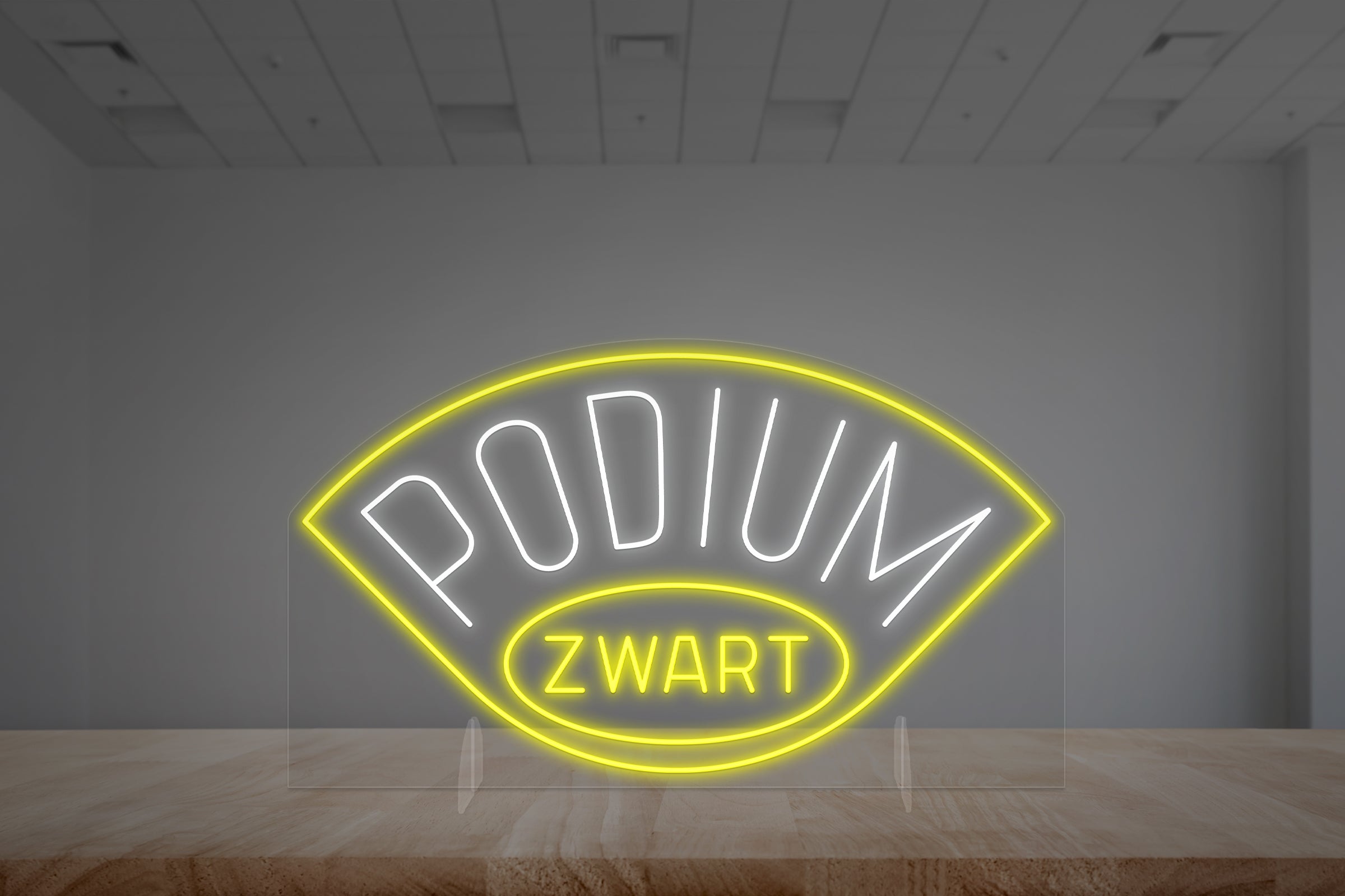 Podium Zwart