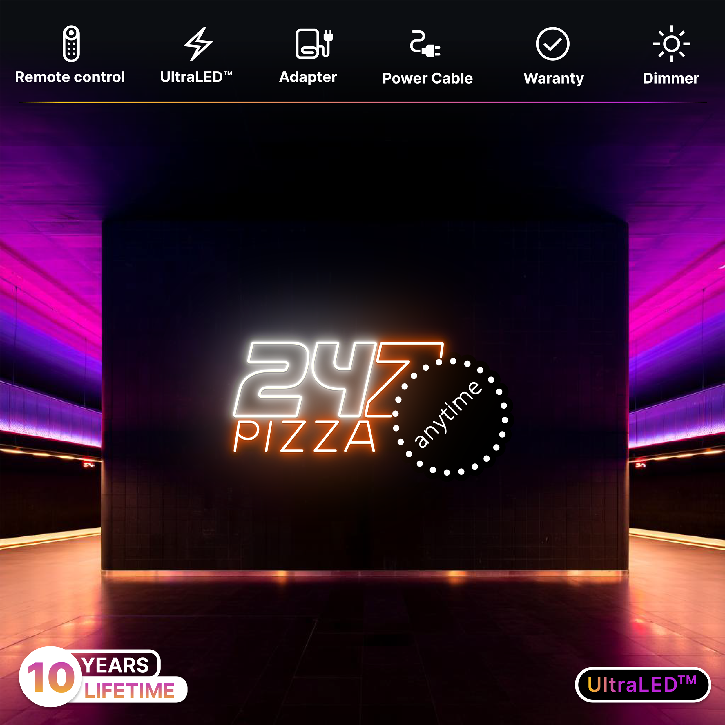 24/7 PIZZA uv