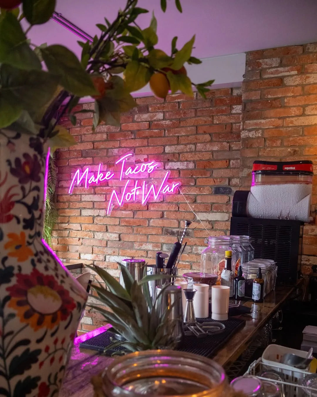 Custom neon sign