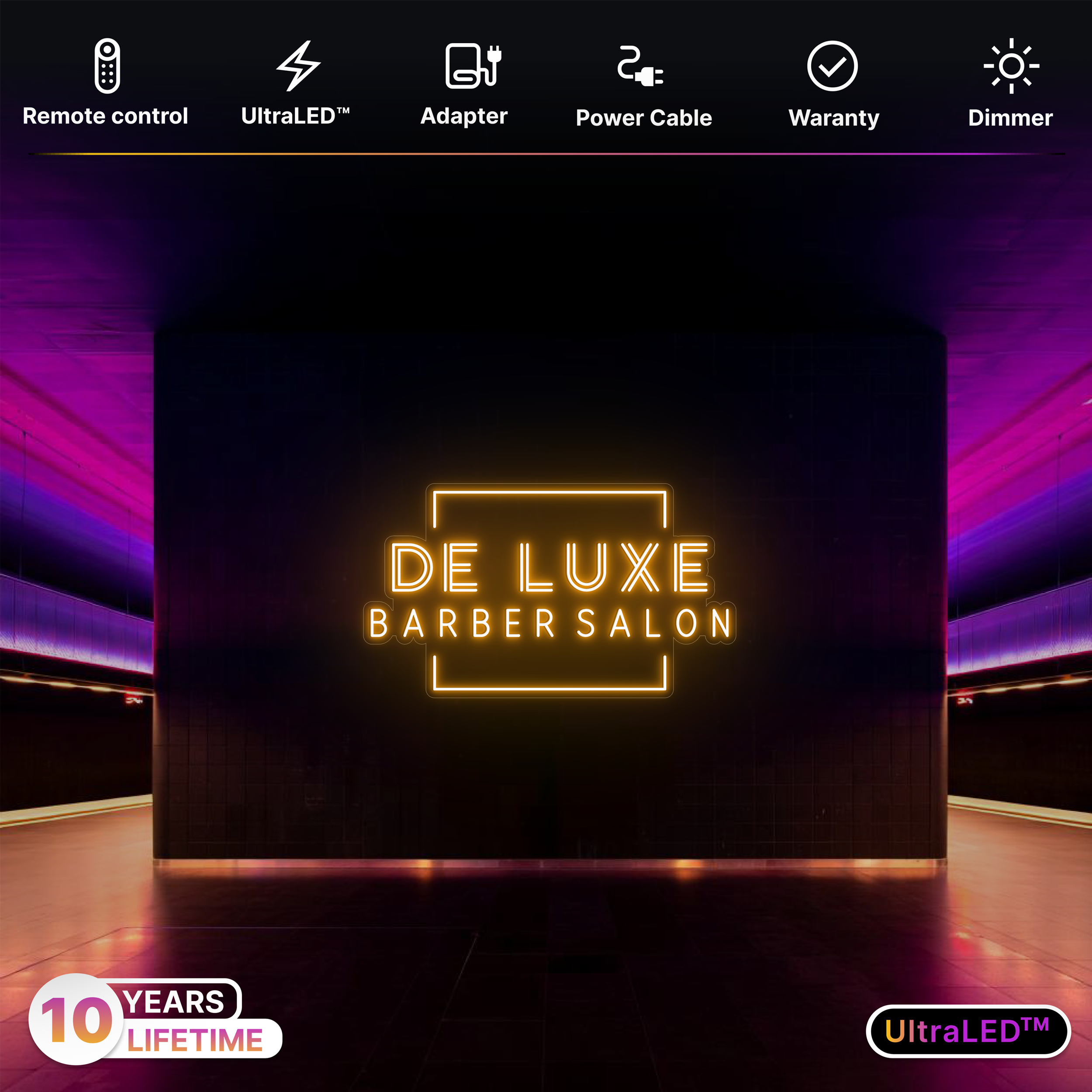 DE LUXE BARBER SALON
