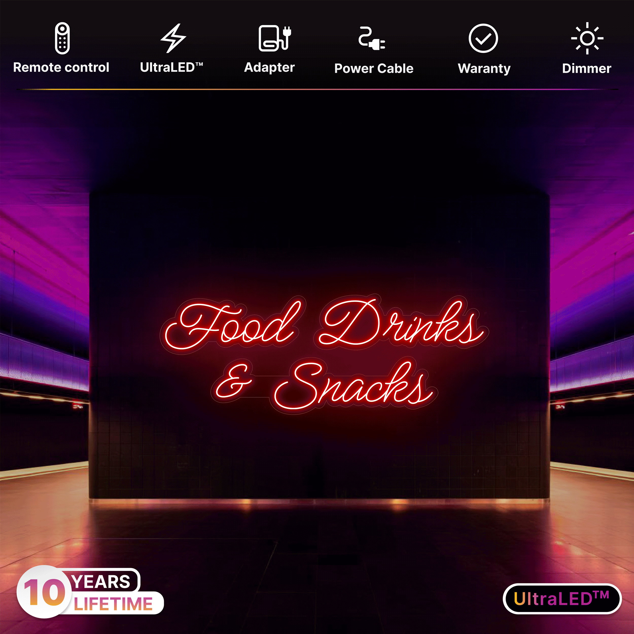 Food Drinks & Snacks