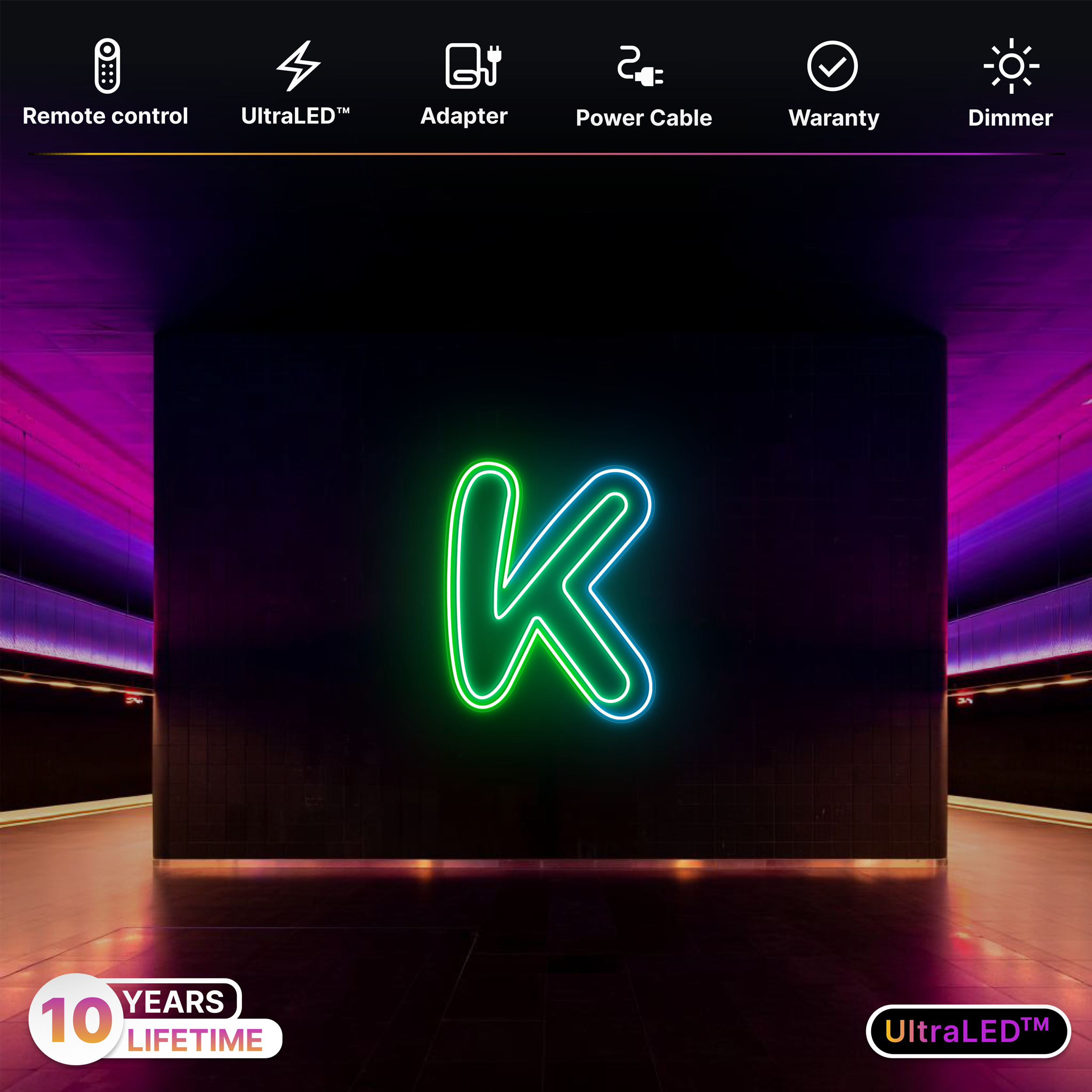 K