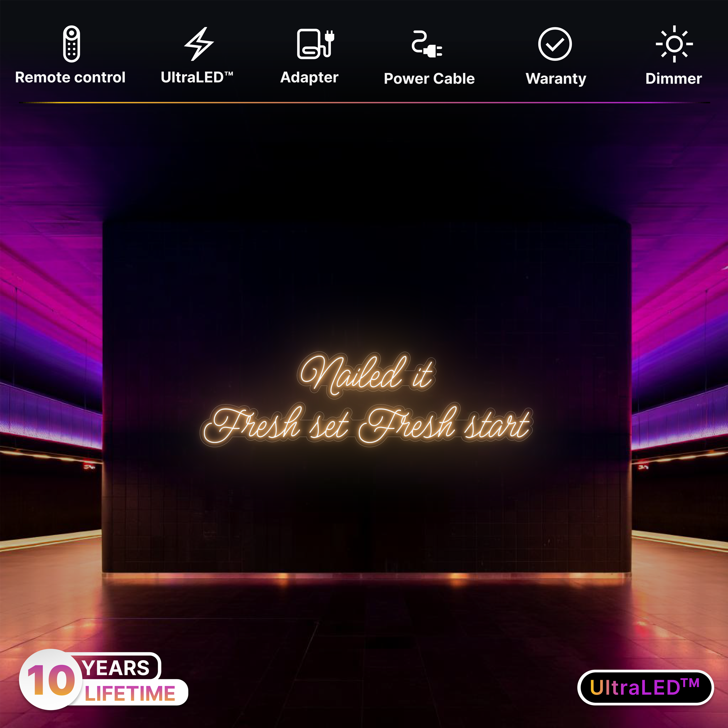 Nailed it Fresh set Fresh Start