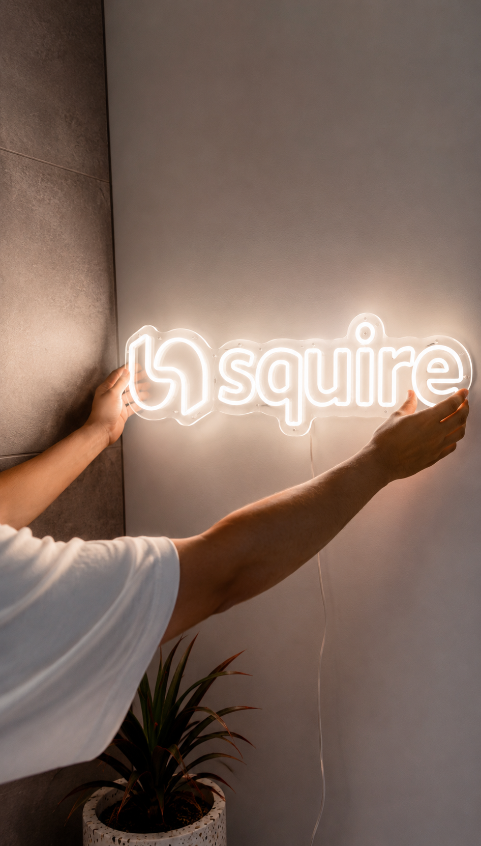 Neon Sign - Squire Health BV