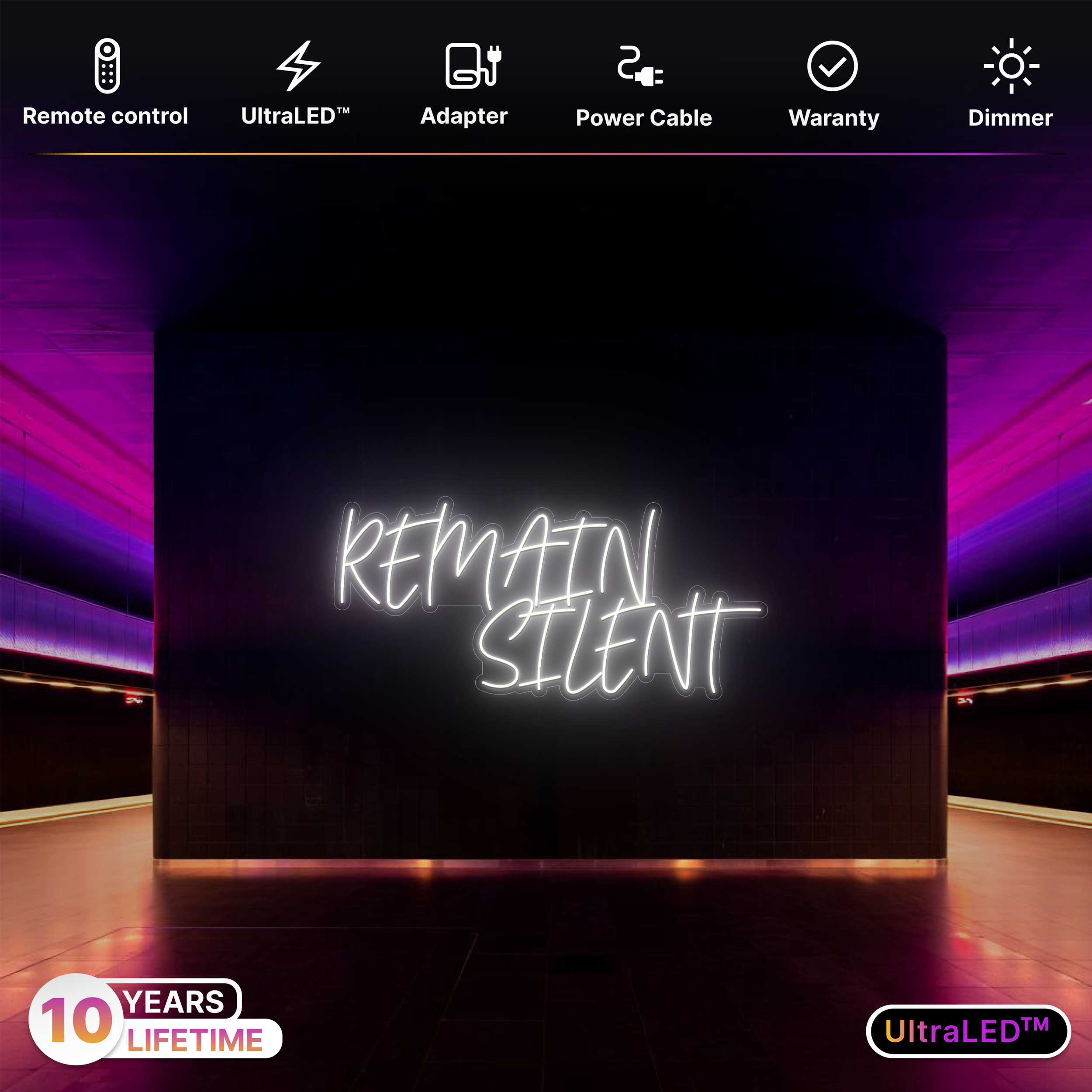 REMAIN SILENT