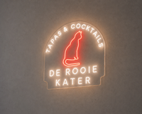 De Rooie Kater Neon Sign - Michelle
