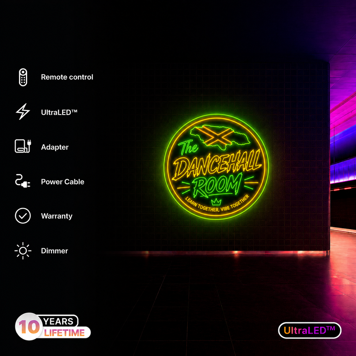 The Dancehall Room - Neon Sign